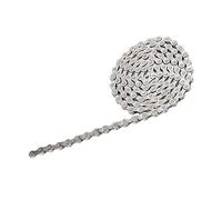 Generic Cadena de Bicicletas de Reemplazo, Cadena de Bicicleta Estable y Pulida Hecha de Acero Al Carbono para Ciclismo