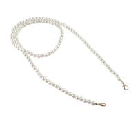 Generic Cadena de de Perlas Elegante de 110 Cm para Bolsos de Bolsos Bolsas Grandes y Pequeñas, Fácil de Instalar, Material Premium para Bricolaje, (10 mm)
