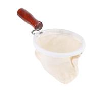 Generic Café de Franela Hecho a Mano con de Madera Colador de Tela Reutilizable para Verter sobre Goteo Herramienta de café Grande para Uso Doméstico (Grande 24 pulgadas)