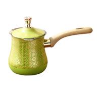 Generic Cafetera Turca Clásica Recipiente para Café Jarra Calentadora de Acero con Mango Ergonómico de Madera para Uniforme Adecuado para Cocina, tal como se describe, 720 Ml