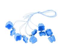 Generic Caja de Almacenamiento de Dientes Para Niños, Tapas Cerrables Duraderas que No Destiñen, 5 uds. Para Recuerdos de Dientes de bebé, Caja de Recogida de de bebé Para Collar (BLUE)