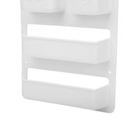 Generic Caja de Almacenamiento para Inodoro de RV, Organizador de Compartimentos de ABS Duradero para Polvo Biodegradable y Suministros de Limpieza para Vehículos Recreativos y Campistas