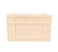 Generic Caja de Almacenamiento Plegable, Contenedor de Memoria Apilable Robusto 20L Móvil para en Casa (Pequeño)