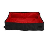 Generic Caja DE, Caja DE para Viajes para Gatos Portable Cat Wathid Semi Cerrado DE Parte DE CATO PLOTA PLOTABLE Accesorios DE Peto Seguro para Viaje EN HOGAR EN CASA del Auto, 19.7X15.7X4.3IN (L)