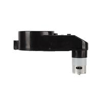 Generic - Caja de cambios de motor 550 12 V, motor de alta velocidad 12000 RPM con conectores de cable de cambio rápido para modificación de coche eléctrico para niños y (BLACK)
