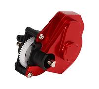 Generic Caja de Cambios para Coche RC, Aleación de Aluminio Premium con Engranaje de Plástico Incorporado para Axial SCX24 AXI90081 Deadbolt 1/24, Fuerte y Potente, Adecuado para Entusiastas de,