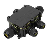 Generic Caja de Conexiones de Plástico Impermeable IP68 para Luces Subacuáticas Fácil Instalación para Seguridad del Hogar, Caja de Cableado de 4 Vías para Jardín de Conector de Cable de 5-9 Mm