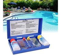 Generic Caja de Prueba de Agua, Caja de Prueba de PH, 5.9 Pulgadas Duraderas para el Tiempo de Ahorro Al Aire Libre, Fácil de Operar Piscinas, Aguas Termales