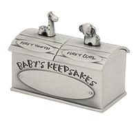 Generic Caja de Recuerdos para Bebés Hermoso Estilo Europeo Resistencia a la Oxidación Aleación de Zinc Mi Primera Caja de Dientes para Niños Pequeños, de Dientes de bebé, Regalos de Hada de los