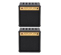 Generic Caja de Soporte de Guitarra de 2 Pcs, Soporte de Pantalla de Selección de Guitarra, Decoración del Escritorio de Forma del Altavoz para el Almacenamiento y Pantalla
