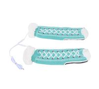 Generic Calcetines Antideslizantes con Calefacción Eléctrica, Calentador de Pies USB para Dormitorios de esquí de Invierno, para Hombres y Mujeres, Talla única (#2)