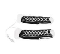 Generic Calcetines Antideslizantes de Forro Calentados, Calentadores de Pies para Invierno, Interior, Hogar, esquí, Camping, para Hombres y Mujeres, Calcetines Calentados por USB (#1)