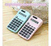 Generic Calculadora, Calculadora Básica con Dual Power Design 8 Dígitos para Hogar, Oficina Básica, Negocios, Escuela, Estudiante