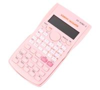 Generic Calculadora Científica de 12 Dígitos con 240 Funciones Calculadora Multifunción para Estudiantes y Profesionales con Pantalla Grande Deslizante y de Dos Líneas de Funciones Avanzadas (Pink)