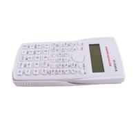 Generic Calculadora Científica Multifunción Calculadora de Funciones de Pantalla Grande 12 Dígitos 240 Funciones, para Exámenes, Plástico (White)