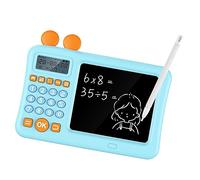 Generic Calculadora de Redacción de Tabletas, Calculadora para Niños con un Sugerencia de Ejercicios Interactivos para Uso Doméstico para Niños (Blue)