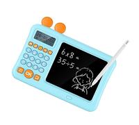 Generic Calculadora Educativa para Niños con Indicaciones de Voz y Bloc de Notas para el Entrenamiento de Habilidades Matemáticas Básicas (Blue)