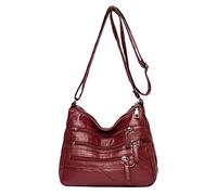 Generic Calendario de Adviento Relleno Niños Grandes Bolsos Crossbody Monederos para Mujeres Casual Correa Ajustable Bandolera Bolso de Cuero Mujer Bolsos Oferta, rojo, Einheitsgröße, y3MXTLhpe