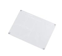 Generic Calendario para Nevera, Planificador Acrílico Reutilizable Magnético para Cocina y Hogar, Transparente y Duradero, 15,9 Oz (Semanalmente)