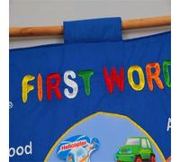 Generic Calendario para Niños Calendario Interactivo de Aprendizaje para Colgar en la Pared para Niños, Contenido Rico con Divertida Funda para el Dedo, para Educación Temprana Preescolar - (BLUE)