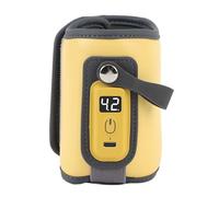 Generic Calentador de Biberones, Usuarios de Calor Más Calentador de de Leche para Bebés, Amigable para Viajar (YELLOW)