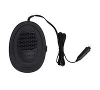 Generic Calentador de Coche de 150 W, ángulo de Aire Caliente Frío, Descongelador Compacto Ajustable para SUV, Camiones, Sedanes (BLACK)