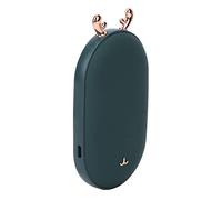 Generic Calentador de Manos Eléctrico Recargable, Banco de Energía Portátil Compacto de Calentamiento Rápido para Actividades Al Aire Libre, Diseño Delgado de 5200mAh, 4,41 "x 2,36" (#2)