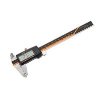Generic Calibrador Vernier Digital, Herramienta de Medición de Alta Precisión para Profesionales, Pantalla LCD de Acero Inoxidable de 0 a 150 Mm