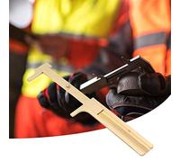 Generic Calibrador Vernier, Herramienta de Medición de Cobre Portátil para Estudiantes de Arqueología, Regla de Calibre de 0-80mm