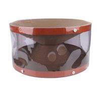 Generic Cama Túnel Rascador para Gatos, Papel Corrugado, Espacioso Refugio para Gatos, Juego Seguro e Inodoro y Juguete de Escalada