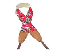 Generic cámara cuello correa de hombro cinturón para trampeo, 5 de flores Color