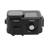 Generic Cámara Deportiva Funda Protectora Subacuática Carcasa Impermeabilizante de Aleación de Aluminio Buceo Profundo a 60 Metros; Adecuado para Cámara de Acción 9 10 11 12 13.