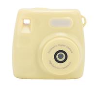 Generic Cámara Digital, Cámara de Viaje USB a Prueba de Lluvia 48MP 1080P HD con Luz de Flash para Adolescentes, Estudiantes, Principiantes, Fotografía (Yellow)