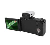Generic Cámara sin Espejo 5K, 64MP 15x Zoom Hybrid Zoom 3.2in WiFi Touching Vlog Camera para Fotografía (Black)