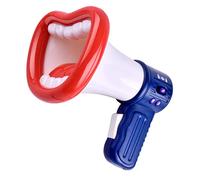 Generic Cambiador de Voz Cuerno de Juguete Colorido Cambiador de Voz con Múltiples Botones para Niños, Antideslizante para Juguete de para Niños, Material Plástico de para Forma de Boca Efectos de