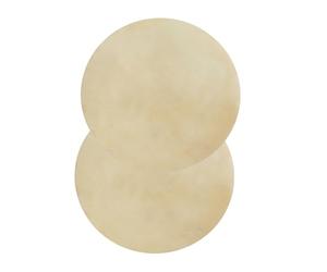 Generic Cambiar la Cabeza del Tambor Buffalo Leather Buffalo Head Tissue Bongo Drum Aire Drum African African (9.0 pulgadas)