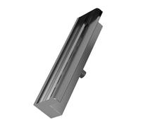 Generic Caño de Cascada de Aliviadero de Acero Inoxidable 304 para Fuente Exterior, Gran Apertura, para Paisaje de Piscina, 1 Unidad (500MM)