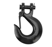 Generic Capacidad de Carga de 18000 Lb Antecedente con Pestillo de Seguridad para Remolcar el Cabrestante, Gancho de la Cadena de Seguridad del Remolque (BLACK)