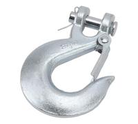Generic Capacidad de Carga de 18000 Lb Antecedente con Pestillo de Seguridad para Remolcar el Cabrestante, Gancho de la Cadena de Seguridad del Remolque (WHITE)