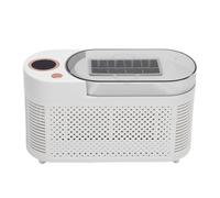 Generic CAR Home Ice Maker Compact Dual Use Machine para Hielo para la Oficina del Dormitorio del Hogar ABS SUS 120W (Enchufe de la UE)