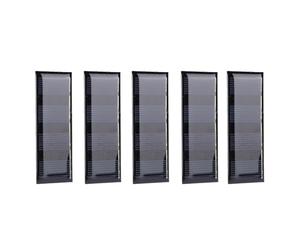 Generic Cargador de Alta on Panel Solar de 0,2 W para Proyectos de Bricolaje y Uso en Exteriores, Paquete de 5 Silicio Monocristalino Compacto