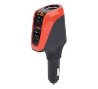 Generic Cargador de Coche Adaptador de Carga Súper Rápida de 66W con Encendedor de 90W y Carga Rápida PD de 20W para Todos los Vehículos Plástico