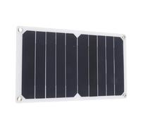 Generic Cargador de Panel Solar de 10 W, Peso Ligero Portátil para Acampar Al Aire Libre, Senderismo, Actividades de Viaje