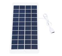 Generic Cargador de Panel Solar USB Duradero de 4,5 W y 5 V, Silicio Monocristalino Compacto para Carga de Teléfonos Móviles, Agricultura Al Aire