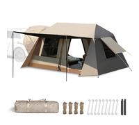 Generic Carpa Espaciosa para el Techo del Automóvil, Carpa para Acampar con Puerta Trasera para SUV con Instalación Rápida y Protección contra la Lluvia Solar, Viajes en Grupo, Tela