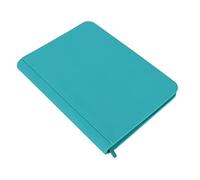 Generic Carpeta de álbum de Tarjetas Coleccionables de 9 Bolsillos, Carpeta de álbum de Tarjetas Completamente Cerrada Suave 360 bolsillo de Carga Lateral Multipropósito para Juego (Verde azulado)