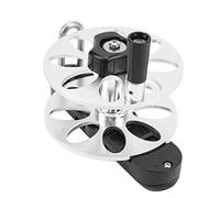 Generic Carrete de Fusil Duradero de Aleación de Aluminio con Perilla de Apriete para Accesorios de Pesca, Plegable, Adecuado para la Mayoría de Las Armas de Pesca del Mercado