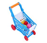 Generic Carrito de Compras para Niños, Juguetes de Comida, Juguete Educativo Interactivo para el Desarrollo del Aprendizaje, Material Duradero para Juguetes para Niños, Ideal para Juegos de rol,