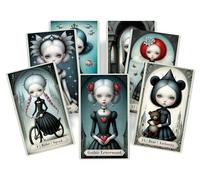 Generic Cartas góticas del oráculo Lenormand. 36 cartas de Lenormand Baraja Madame Lenormand para adivinación y adivinación