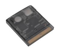 Generic Cartucho de Juego Apto para Consola en Color GBC con Memoria de 8 GB para Múltiples Juegos y Rendimiento Mejorado (Negro transparente)